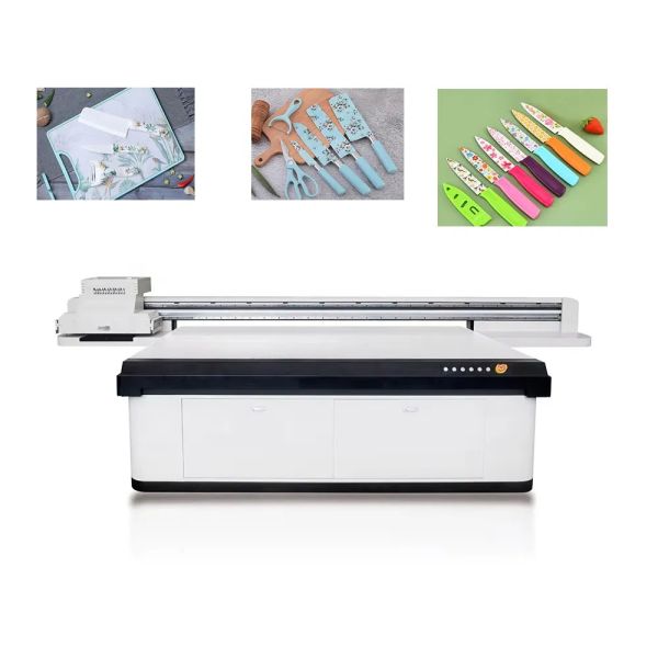 Canvas Metal Porcelain Glass Large Format Printing Machine UV Flatbed Printer