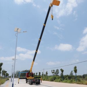 16 Ton 20 Ton Mobile Hydraulic Truck Mounted Crane Straight Boom Telescopic Crane
