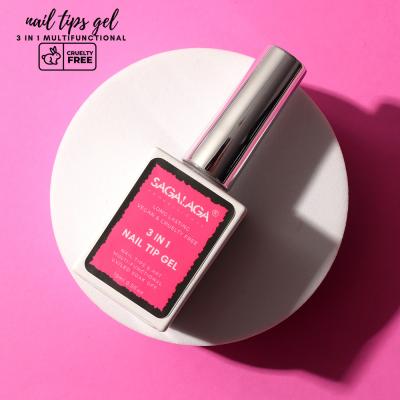Upgrade Your Nail Game with 85G Capacity Tip Glue Gel X Nail Extension Tips Full Cover Kit and Private Logo Nail Gel Kit