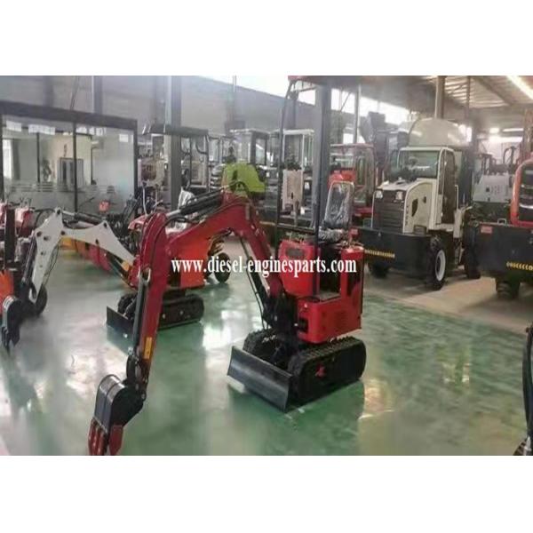 Diesel Engine Small Crawler Excavator Wear Proof Portable Mini Excavator