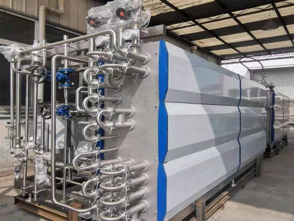 Tubular SUS304 High Temperature Sterilizer For Milk