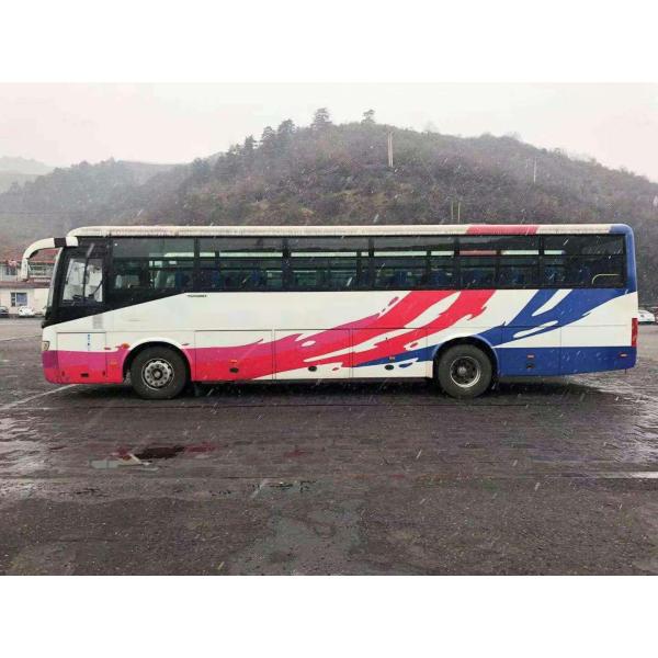A cidade usada do passageiro da excursão de Yutong ônibus interurbanos longos de segunda mão transporta o treinador diesel usado Buses de LHD