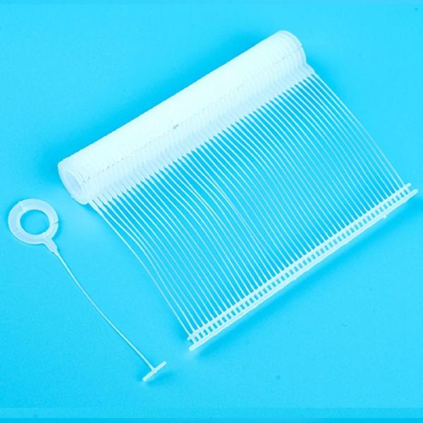 Polypropylene Plastic Tag Fastener 25mm Hook Ring Hanging