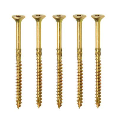 Mobiliário Madeira Torque duplo contrafundido Torx parafuso de placas de gesso amarelo Tipo 17 parafusos multiuso