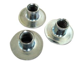OEM Zinc Plated / Hot-dip Galvanized Nuts Precision Hardware Parts