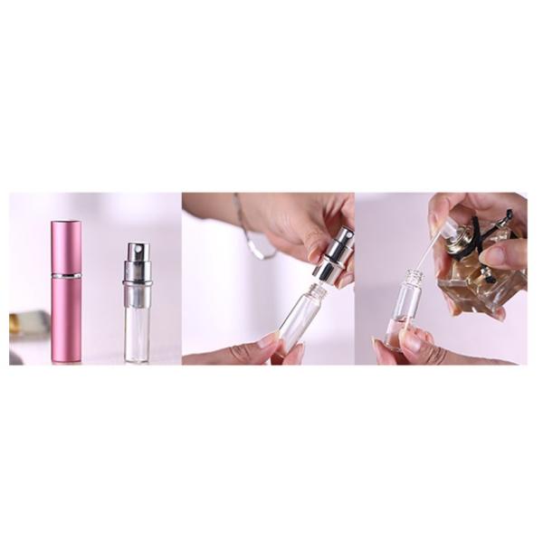 Брызги Eco 0.35oz атомизатора бутылок мини Refillable духов алюминиевые косметические