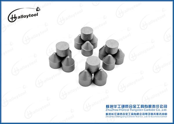 Yg6 Tungsten Carbide Brazed Tips , Cemented Carbide Brazed Tips Durable