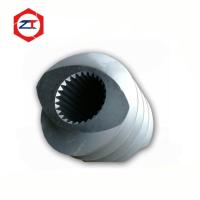 Pièces compactes de vis de traitement thermique d'éléments de vis d'extrudeuse de résistance à la corrosion