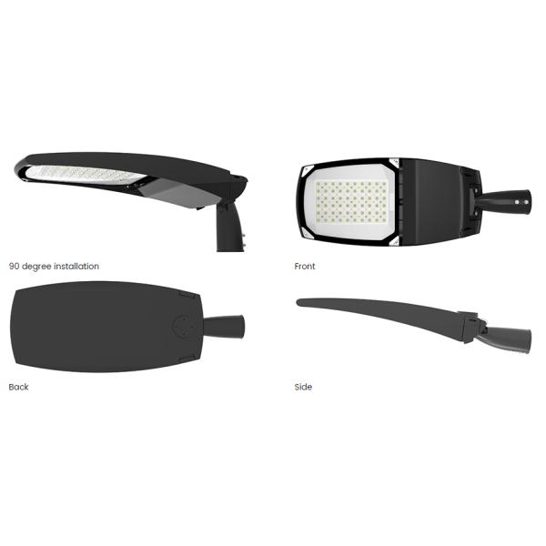 SKD Die Casting Housing 30W - 200W Outdoor LED Street Lights With Optics Types