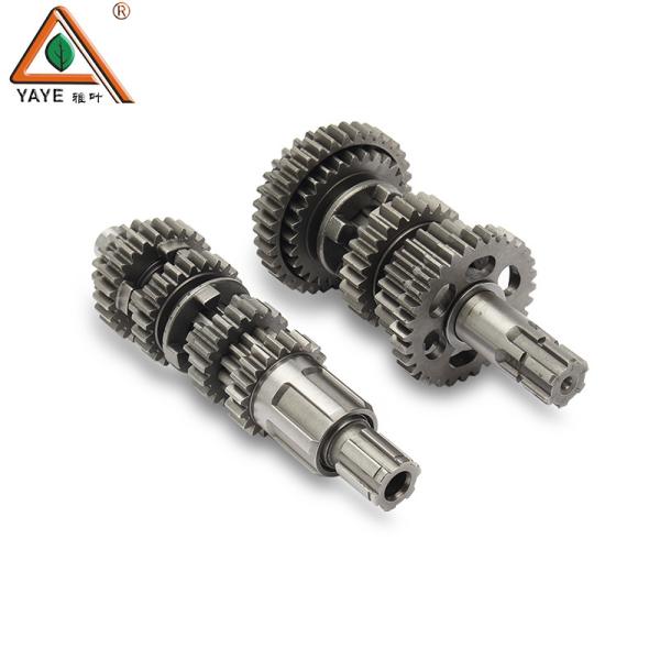 Motorcycle Steel Counter Shaft And Main Shaft For Honda CG125 CG150 Engine Gears