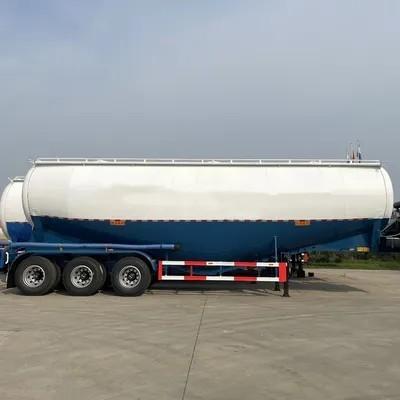60Ton Max Payload Truck Trailer Bulk Cement Silo Tanker Semi Trailers for Product