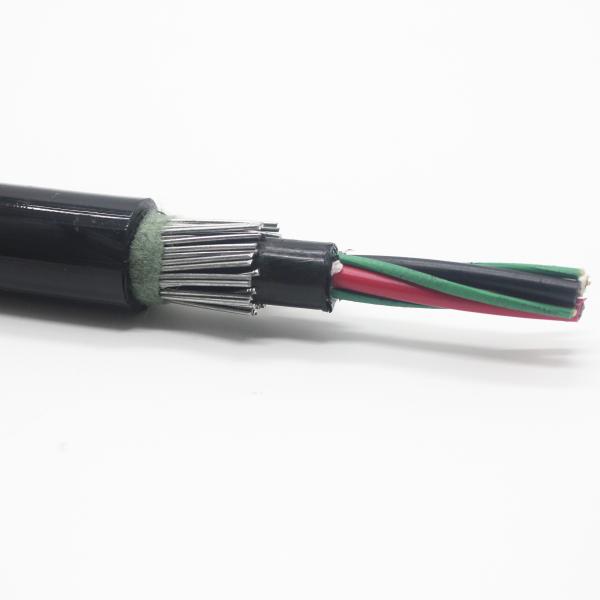 GDTS Hybrid Fiber Power Cable 12.8mm Jacket Diameter Stranded Loose Tube Construction