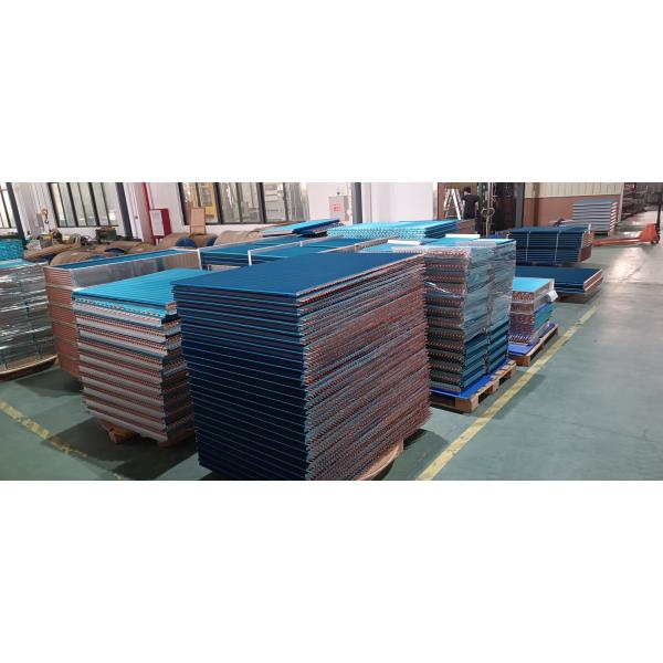 High Efficiency Finned Heat Exchanger Fin Heat Transfer For Cooling And Heating