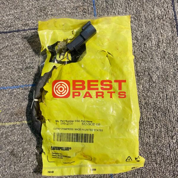 Excavator Spare Electric Parts Speed Sensor 193-2550 1932550 For pillar 120K 140K 160K