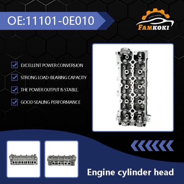 Popular Car Part Engine Cylinder Head Assembly Complete for Japanese Hilux Car 1GD 2GD 11101-0E010