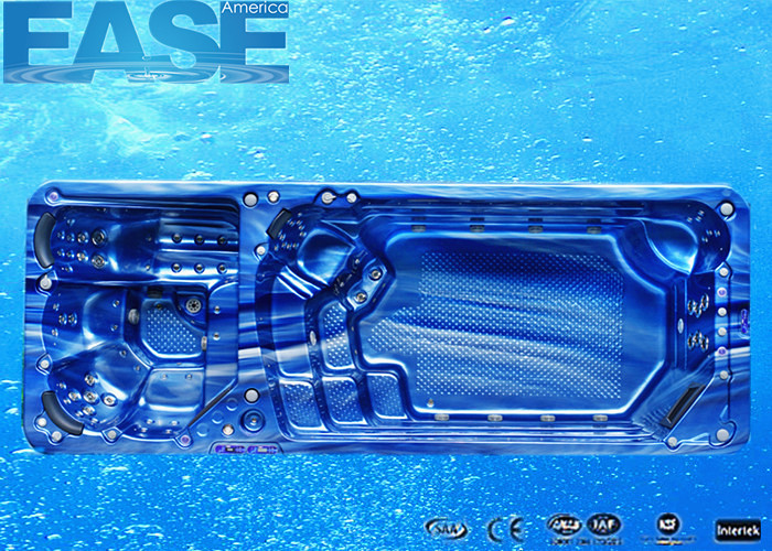 Aristech acrylic balboa control big endless swim spa hot tub with standard ozonator