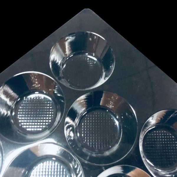 Food Grade Clear PET 22 Cell Cookie Tray for Bakery Chocolates