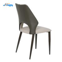 Heat Resistant Leather Dining Room Chairs Easy Maintain For Home DC-7526