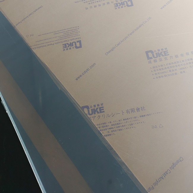 Прозрачная доска листа освещения листового стекл PMMA Plexi ясная акриловая 3mm