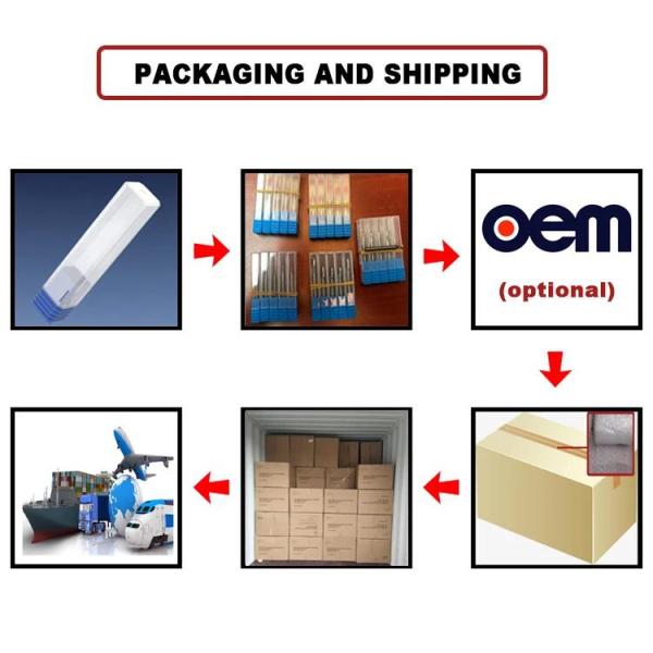 Forno de carburo sólido Ferramenta de corte por CNC Forno de arma de perfuração profunda