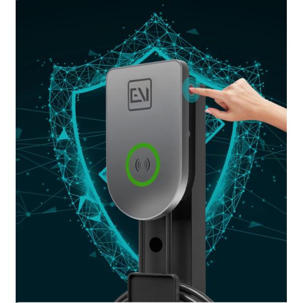 22 LCD киловатта стены экрана установили зарядную станцию EV с RFID и приложением