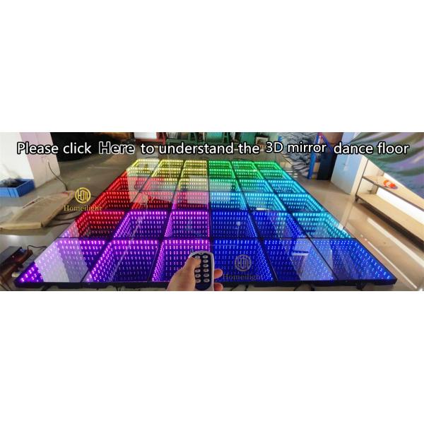 Christmas LED Dance Floor Lights for Event Single Party Year Reunion 50*50*7cm Tiles