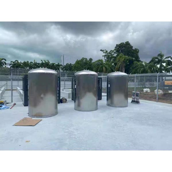 2000 L Pressure bearing water tank with P/T valve