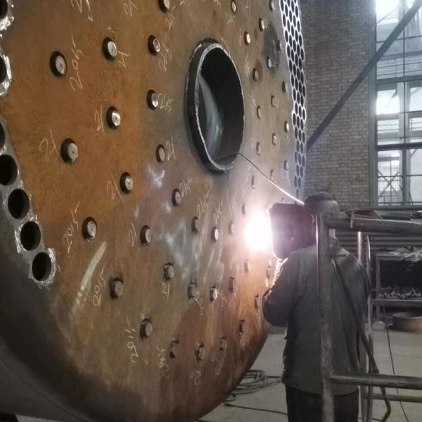 Forno de óleo térmico industrial horizontal de biomassa Forno de óleo de aquecimento