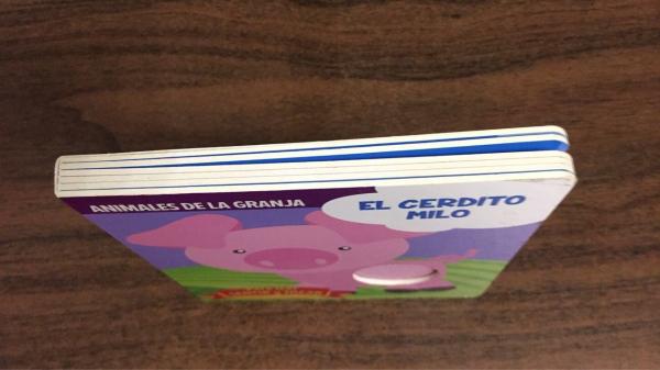 Educational Touch Feel  Kids Board Books Baby Customized Paper Material