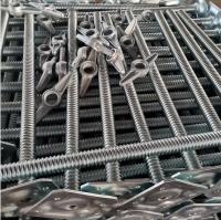 Adjustable Solid Steel Screw 34mm Scaffolding Jack Base Galvanized