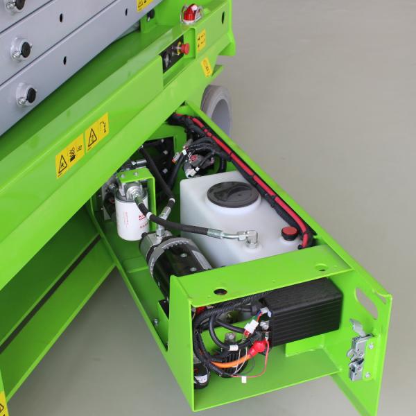 Aerial work 12m load capacity 320kg Self Propelled Electric scossir lift For Rental