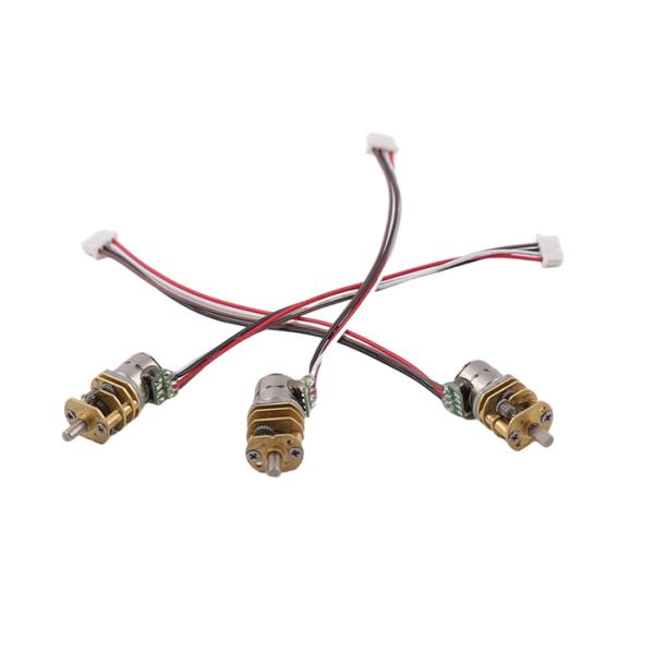 SM08-016-250G 8mm Geared Stepper Motor 5V Shaft Customized with Metal Gearbox