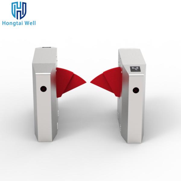 LED Indicator Train Station Turnstile Security Wing Gates 600mm Channel Width