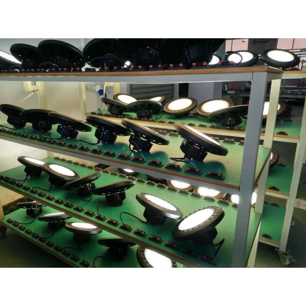 100W 150W 200W Ultra-Thin Design UFO LED High Bay Light IP65 Indoor Lighting LED Lamp Industrial Fixture Warehouse