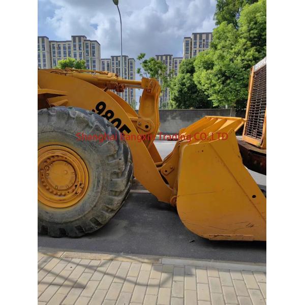 Used CAT980F Wheel Loader with Strong Power and Hydraulic Stability Good Condition