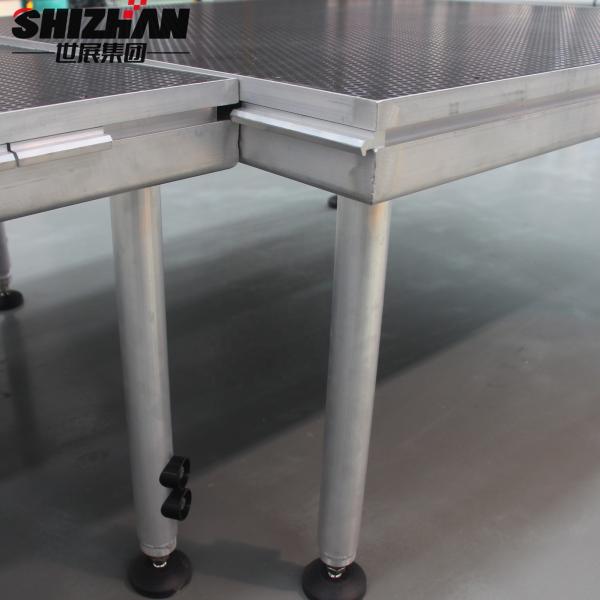 750kgs/sqm Heavy Duty Portable Aluminum temporary 4x4 Stage Platform