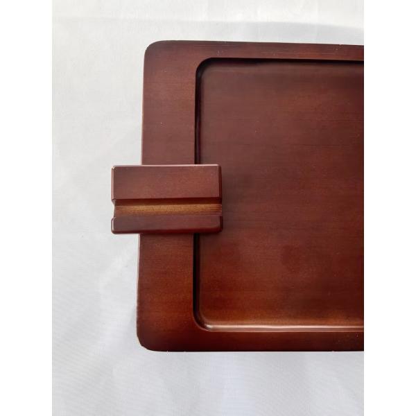 Storage Trays Modern Design Bamboo Sofa Tray Wooden Couch Arm Table