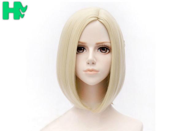 14 Kanekalon Fiber Synthetic Cosplay Wigs Natural Straight For Girls
