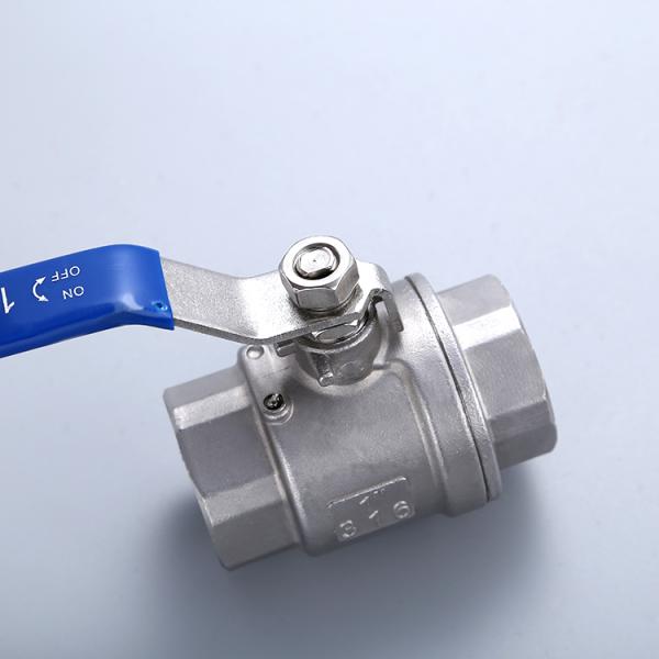Lost Wax 1000wog Casting Ball Valve Lockable 2 Stainless Steel DN6