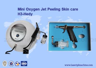 Pele facial portátil da máquina da injeção do oxigênio que aperta e que clarea