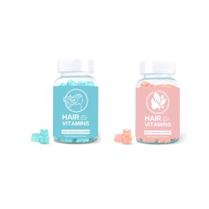 Vitamin Vegan Hair Gummies With 50pcs Per Bottle For Anti Hair Loss Support