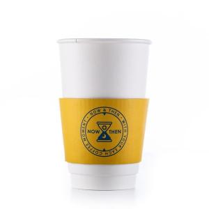 O copo de café afastado da bebida quente Sleeves a impressão deslocada 150g+250g