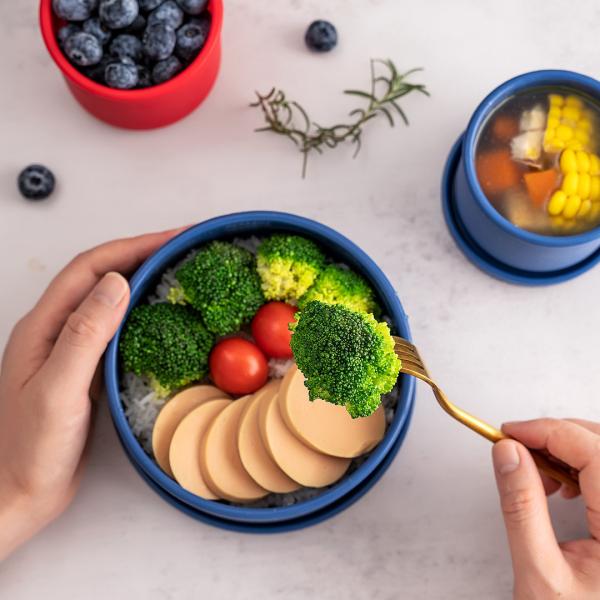 Силиконовая коробка с бэнто для детей малыши Силиконовая коробка с обедом для пищевых продуктов