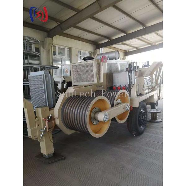 Tirador hidráulico de cable de 25KN-350KN, tirador hidráulico de cable para líneas de transmisión