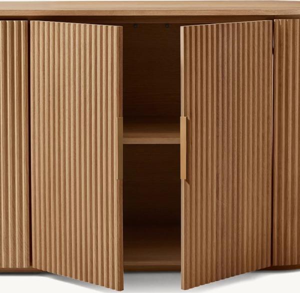 Functional Modern Bedroom Console Table 1800mm With Sintered Stone Top