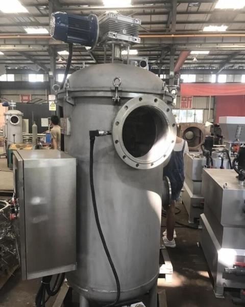 Silver Stainless Steel 304 Scraper Self Cleaning Filter for Water Treatment 500 kg