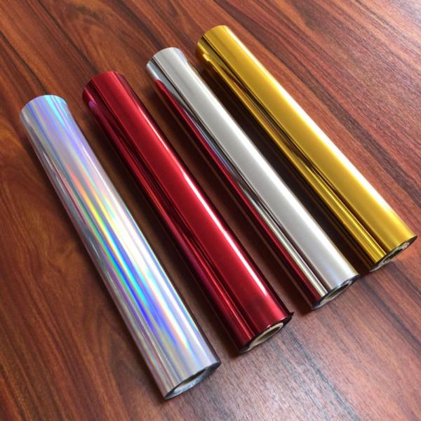 Fuel de estampado en frío PET 12 micrones Fuel de tonificador holográfico para papel