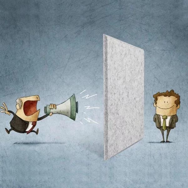 Белый акустический звук обшивает панелями ядрового любимца изоляции 21mm чувствуемое для студии музыки