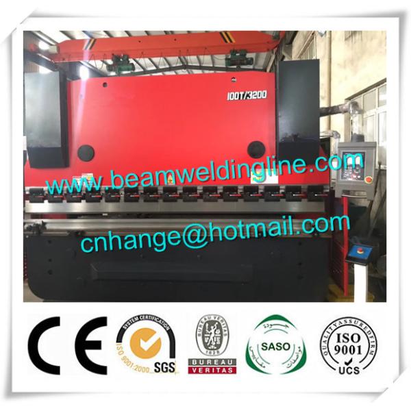 WE67K -200T /4000 CNC Hydraulic Press Brake , Sheet Press Brake Bending Machine