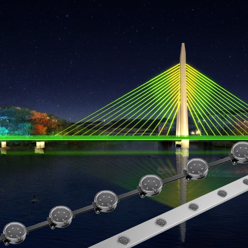 40mm DC24V RGB LED Point Light suitable for integration with remote lighting management